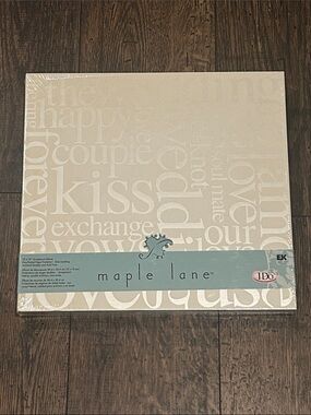 Maple Lane “I Do Wedding Collection” 12x12 Scrapbook Album
